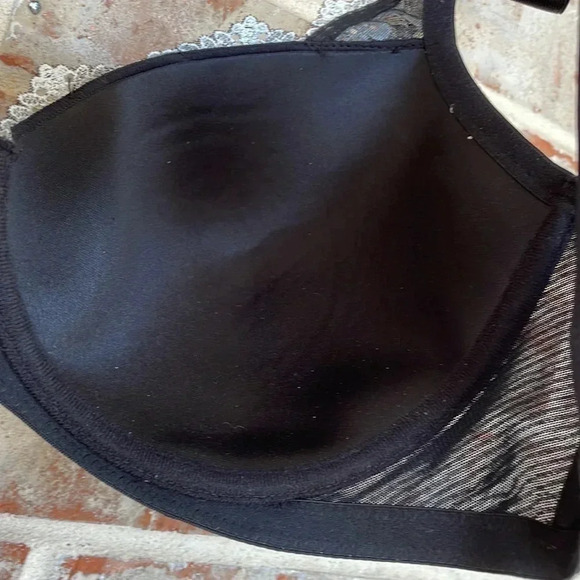 Apostrophe Black Embroidered Lace Trimmed Underwire Bra - Picture 8 of 11
